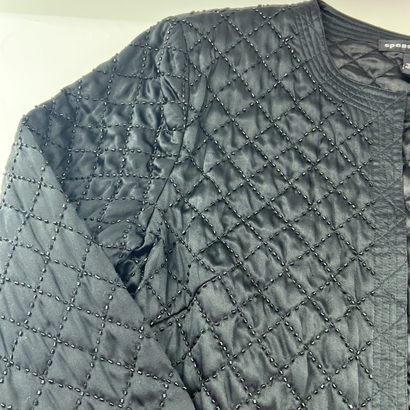 Spenser Evening Silk Quilted Jacket - Picture 6 of 10